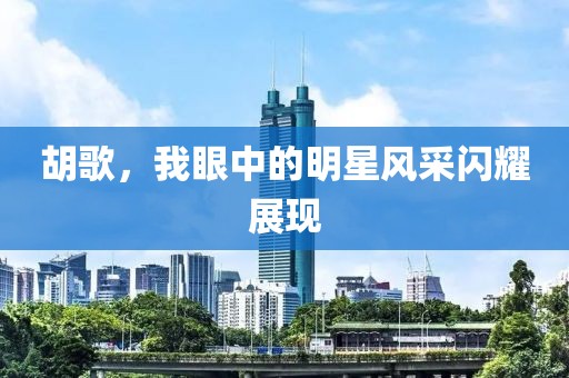 胡歌，我眼中的明星風采閃耀展現(xiàn)