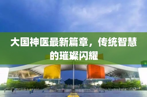大國(guó)神醫(yī)最新篇章，傳統(tǒng)智慧的璀璨閃耀