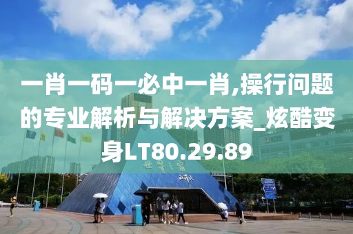 一肖一碼一必中一肖,操行問(wèn)題的專業(yè)解析與解決方案_炫酷變身LT80.29.89