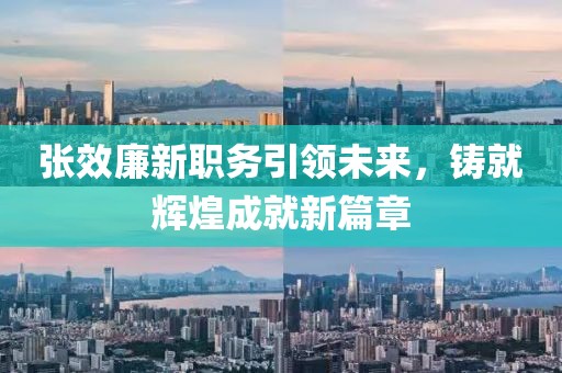張效廉新職務(wù)引領(lǐng)未來，鑄就輝煌成就新篇章