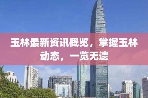 玉林最新資訊概覽，掌握玉林動態(tài)，一覽無遺