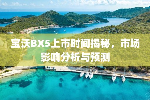 寶沃BX5上市時間揭秘，市場影響分析與預(yù)測