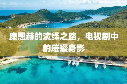 康恩赫的演繹之路，電視劇中的璀璨身影