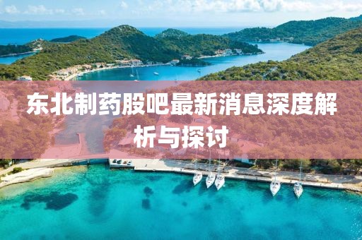 東北制藥股吧最新消息深度解析與探討