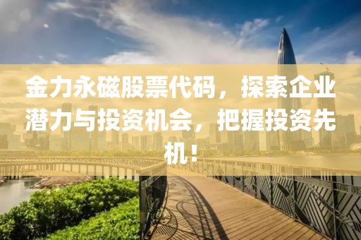 金力永磁股票代碼，探索企業(yè)潛力與投資機會，把握投資先機！