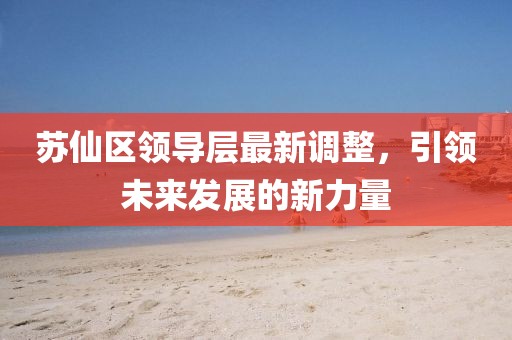 蘇仙區(qū)領(lǐng)導層最新調(diào)整，引領(lǐng)未來發(fā)展的新力量