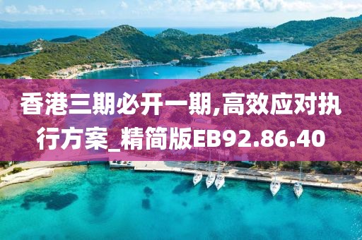 香港三期必開一期,高效應(yīng)對(duì)執(zhí)行方案_精簡(jiǎn)版EB92.86.40
