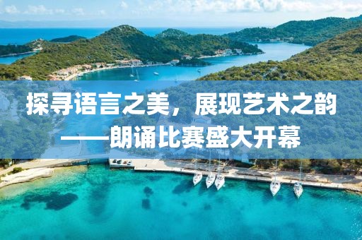 探尋語(yǔ)言之美，展現(xiàn)藝術(shù)之韻——朗誦比賽盛大開(kāi)幕