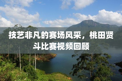 技藝非凡的賽場(chǎng)風(fēng)采，桃田賢斗比賽視頻回顧