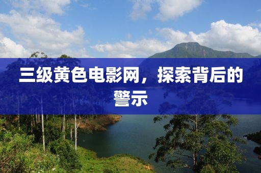三級黃色電影網(wǎng)，探索背后的警示