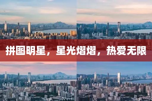 拼圖明星，星光熠熠，熱愛無限