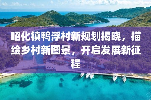 昭化鎮(zhèn)鴨浮村新規(guī)劃揭曉，描繪鄉(xiāng)村新圖景，開啟發(fā)展新征程