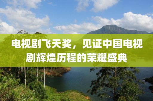 電視劇飛天獎，見證中國電視劇輝煌歷程的榮耀盛典