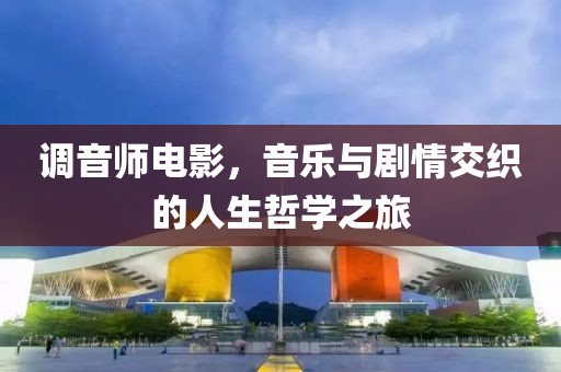 調(diào)音師電影，音樂與劇情交織的人生哲學(xué)之旅