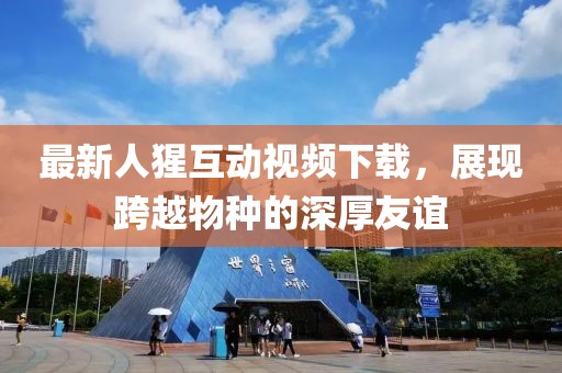 最新人猩互動視頻下載，展現(xiàn)跨越物種的深厚友誼