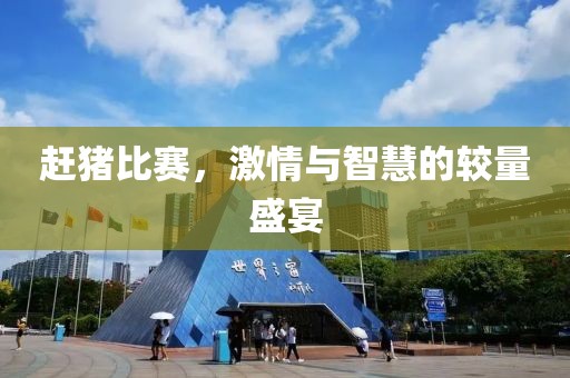 趕豬比賽，激情與智慧的較量盛宴