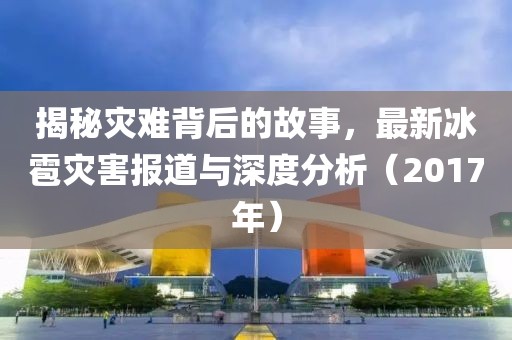 揭秘災(zāi)難背后的故事，最新冰雹災(zāi)害報(bào)道與深度分析（2017年）