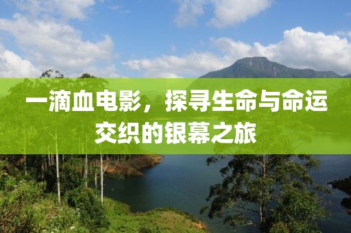 一滴血電影，探尋生命與命運(yùn)交織的銀幕之旅