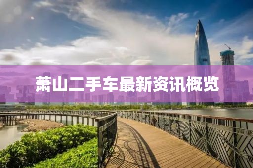蕭山二手車(chē)最新資訊概覽
