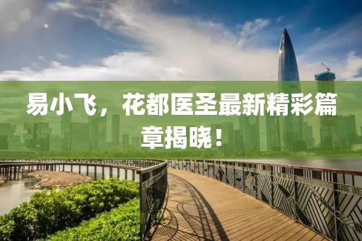 易小飛，花都醫(yī)圣最新精彩篇章揭曉！