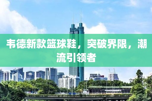 韋德新款籃球鞋，突破界限，潮流引領(lǐng)者