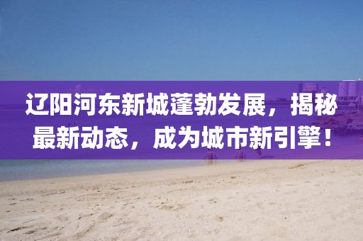 遼陽河?xùn)|新城蓬勃發(fā)展，揭秘最新動態(tài)，成為城市新引擎！