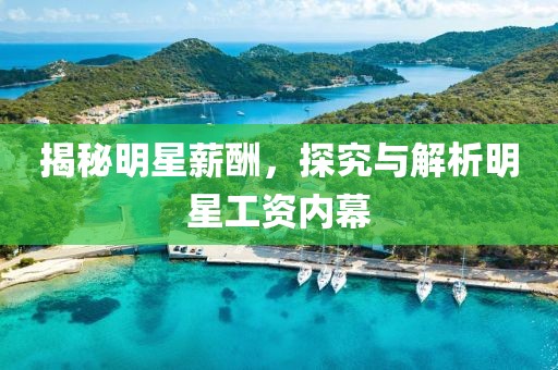 揭秘明星薪酬，探究與解析明星工資內(nèi)幕