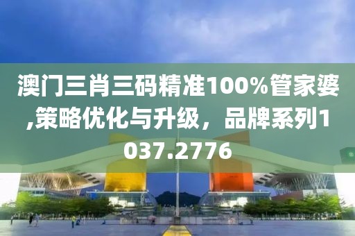 澳門三肖三碼精準(zhǔn)100%管家婆,策略優(yōu)化與升級(jí)，品牌系列1037.2776