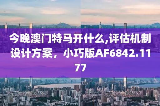 今晚澳門特馬開什么,評(píng)估機(jī)制設(shè)計(jì)方案，小巧版AF6842.1177