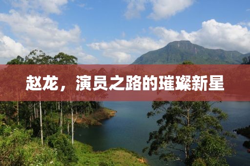 趙龍，演員之路的璀璨新星