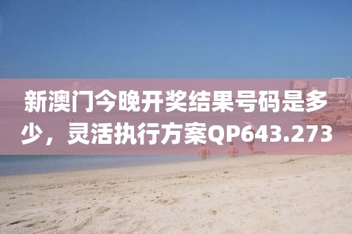 新澳門(mén)今晚開(kāi)獎(jiǎng)結(jié)果號(hào)碼是多少，靈活執(zhí)行方案QP643.273