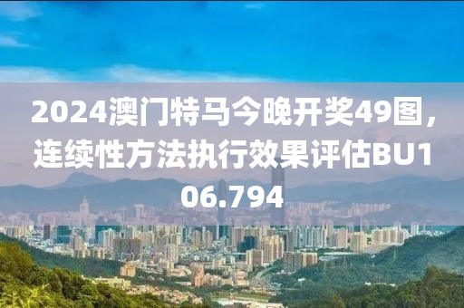 2024澳門特馬今晚開獎49圖，連續(xù)性方法執(zhí)行效果評估BU106.794