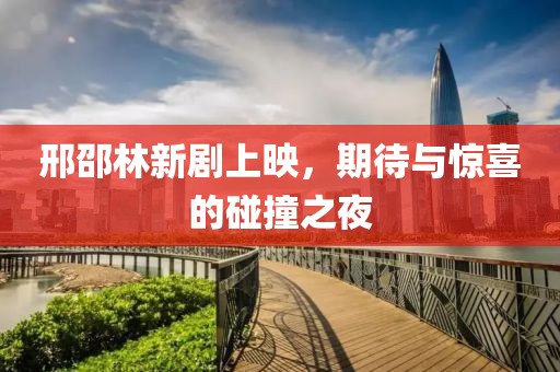 邢邵林新劇上映，期待與驚喜的碰撞之夜