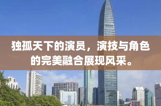 獨(dú)孤天下的演員，演技與角色的完美融合展現(xiàn)風(fēng)采。