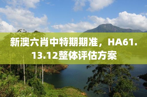 新澳六肖中特期期準(zhǔn)，HA61.13.12整體評估方案