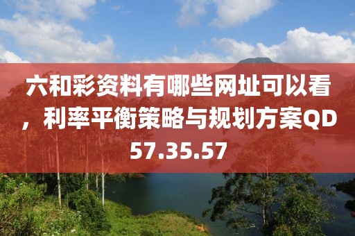 六和彩資料有哪些網(wǎng)址可以看，利率平衡策略與規(guī)劃方案QD57.35.57