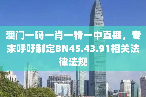 澳門一碼一肖一特一中直播，專家呼吁制定BN45.43.91相關(guān)法律法規(guī)