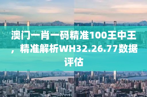 澳門一肖一碼精準100王中王，精準解析WH32.26.77數據評估