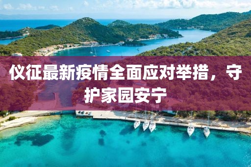儀征最新疫情全面應(yīng)對(duì)舉措，守護(hù)家園安寧