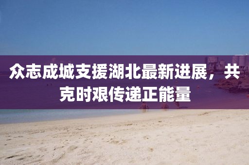 眾志成城支援湖北最新進展，共克時艱傳遞正能量