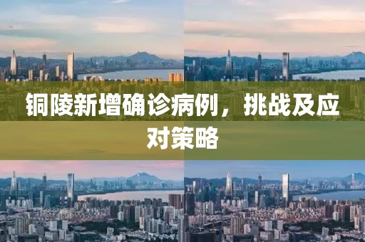 銅陵新增確診病例，挑戰(zhàn)及應(yīng)對策略