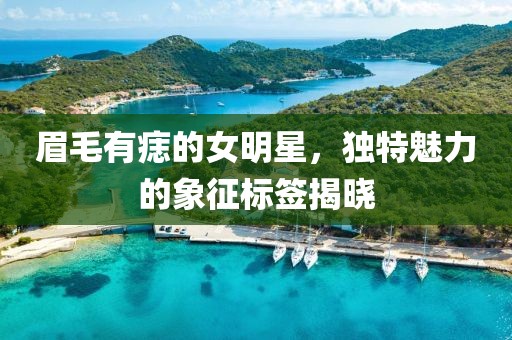眉毛有痣的女明星，獨(dú)特魅力的象征標(biāo)簽揭曉